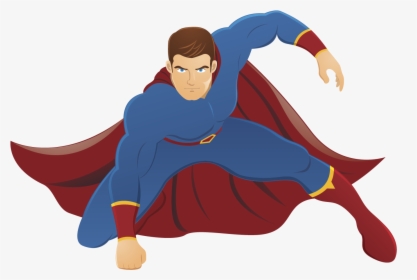 Good Guy Clipart - Super Hero Poses, HD Png Download, Free Download