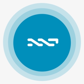 Nxt Logo Round Blue Transparent - Nxt Coin Icon, HD Png Download, Free Download