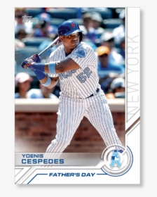 Yoenis Cespedes 2017 Topps Baseball Series 1 Topps - Baseball Player, HD Png Download, Free Download