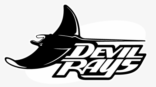 Tampa Bay Devil Rays Logo Black And White - Tampa Rays, HD Png Download, Free Download