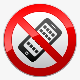 No Activated Mobile Phones Prohibition Sign Png Clipart - Fora De Cobertura, Transparent Png, Free Download