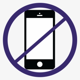 No Phone - Cell Phone X Through, HD Png Download, Free Download