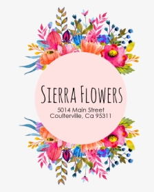 Coulterville, Ca Florist - Well Flower Logo, HD Png Download, Free Download