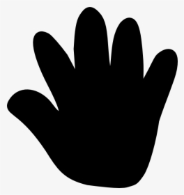 Hand Prints White Clipart Png, Transparent Png, Free Download