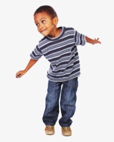 Black Kid Png - Transparent Child Standing Png, Png Download, Free Download