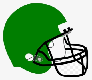 Football Helmet Green Clipart Nfl New England Patriots - Football Helmet Clipart Blue, HD Png Download, Free Download