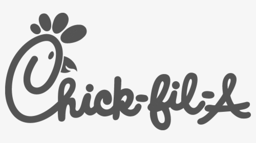 Chick Fil A Logo Black And White, HD Png Download, Free Download