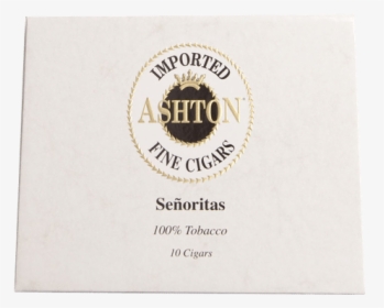 Ashton Senoritas - Ashton Cigars, HD Png Download, Free Download