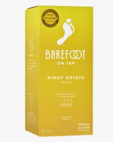 Barefoot On Tap Pinot Grigio - Barefoot Wine, HD Png Download, Free Download