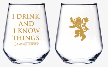 Got Stemlesss Wine - Game Of Thrones Lannister, HD Png Download, Free Download