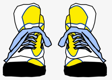 Funny Shoe Clipart - Sneakers Clip Art, HD Png Download, Free Download