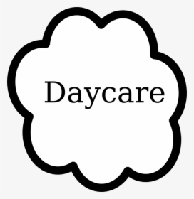 Transparent Daycare Png - Daycare Clipart Black And White, Png Download, Free Download