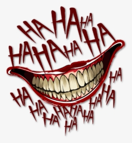 #mq #haha #laugh #mouth #red #joker - Joker Ha Ha Ha, HD Png Download ...