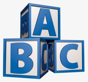 Blue Baby Blocks Clipart , Png Download - Baby Blue Abc Blocks, Transparent Png, Free Download