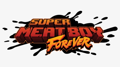 Logo Super Meat Boy Forever - Illustration, HD Png Download, Free Download