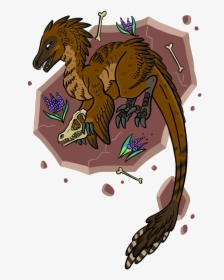 Of Bones And Dinosaurs - Illustration, HD Png Download, Free Download