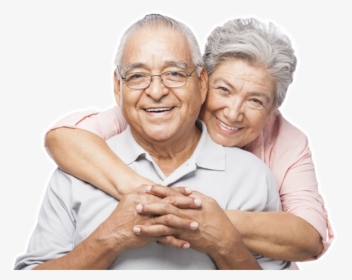 Smiling Couple - Old Age Png, Transparent Png, Free Download