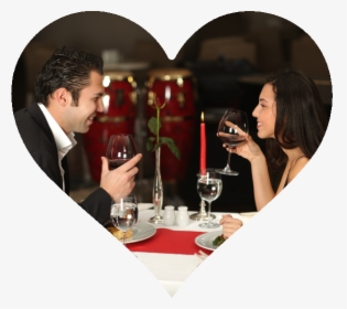 A Couple Dining Out - Romance, HD Png Download, Free Download