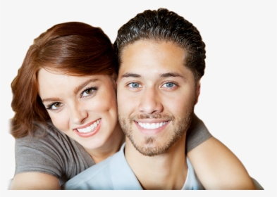 Women From Behind Hugging Man, HD Png Download, Free Download