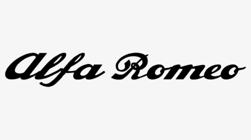 Alfa Romeo - Alfa Romeo Logo Text, HD Png Download, Free Download