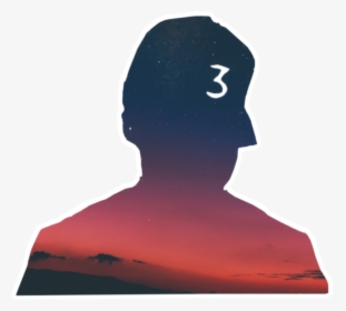 #rapper #chance #space #silhouette #the #rapperthechance - Silhouette, HD Png Download, Free Download