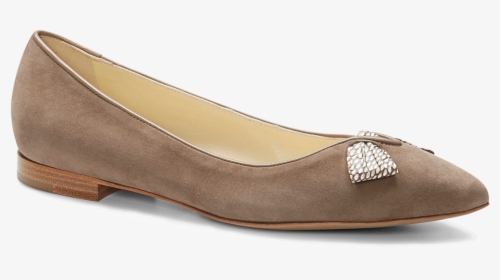 Color - Taupe Suede - Ballet Flat, HD Png Download, Free Download