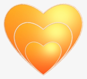 Clipart Heart Gold .png, Transparent Png, Free Download