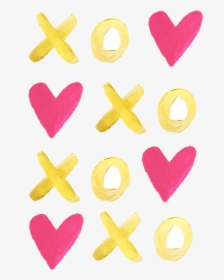 Transparent Gold Hearts Png - Iphone Valentines Background, Png Download, Free Download