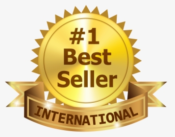 Best 1 International Best Seller Ribbon - #1 International Best Seller Badge, HD Png Download, Free Download