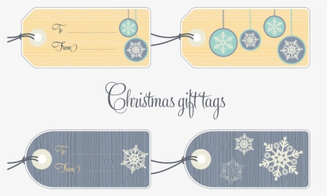 Christmas Gift Tags Example Image - Envelope, HD Png Download, Free Download