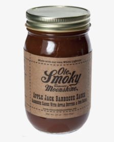 Apple Jack Bbq Sauce - Mason Jar Barbecue Sauce, HD Png Download, Free Download