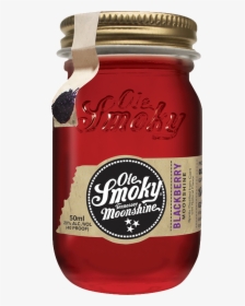 Ole Smoky Blackberry 50 Ml - Ole Smoky Moonshine Apple Pie, HD Png Download, Free Download