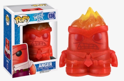 Anger Entertainment Earth Exclusive - Anger Funko Pop, HD Png Download, Free Download
