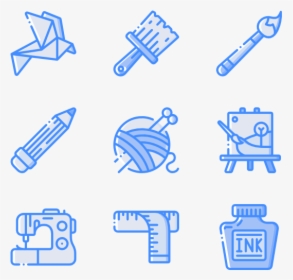 Blue Icon Sewing Png, Transparent Png, Free Download