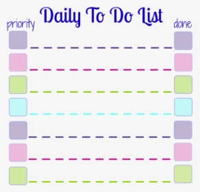 Make Your Own Daily To Do List Sticky Notes With This - Carmine, HD Png Download, Free Download