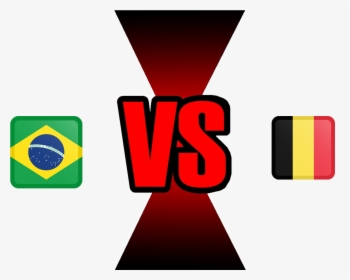 Fifa World Cup 2018 Quarter-finals Brazil Vs Belgium - World Cup 2018 Brazil Vs Mexico, HD Png Download, Free Download