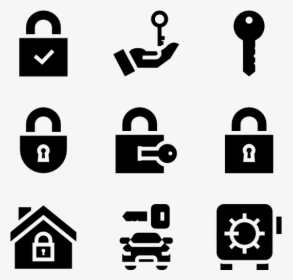 Keys Locks - Locks And Key Icon, HD Png Download, Free Download