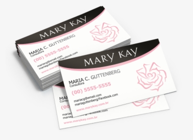 Carto De Visita Mary Kay - Mary Kay, HD Png Download, Free Download