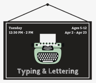 Typing & Lettering - Poster, HD Png Download, Free Download