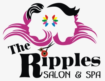 Ripples Salon&spa - Beauty Salon Salon And Barber Shop Logo, HD Png Download, Free Download