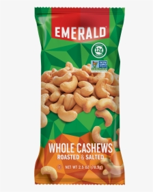 Cashew , Png Download - Emerald Whole Cashews Roasted And Salted, Transparent Png, Free Download