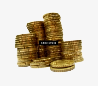 Stack Of Coins Png - Stack Of Gold Coins Png, Transparent Png, Free Download