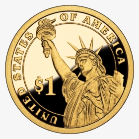 Presidential Reverse Reversepng - George Washington Dollar Coin, Transparent Png, Free Download