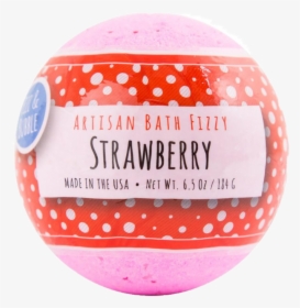 Strawberry Fizz & Bubble Bath Bomb - Polka Dot, HD Png Download, Free Download