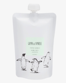 Gryph And Ivyrose Poppin Bubbles Fragrance Free - Plastic Bottle, HD Png Download, Free Download
