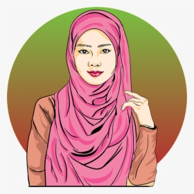 Muslimah Islamiah Pinterest Muslim Muslimah Gambar Kartun Hd Png Download Kindpng