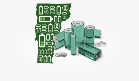 Vermont Takes The Lead With Expanded  battery Recycling - Battery Recycling, HD Png Download, Free Download