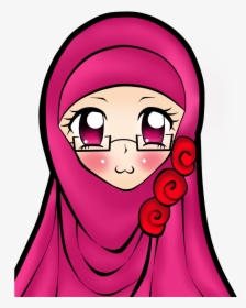 Islam Drawing Hijab Clip Transparent Library - Emoji Hijab, HD Png Download, Free Download