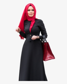 Black Dress0pink Hijab - Love Girl Png For Picsart Hijab, Transparent Png, Free Download
