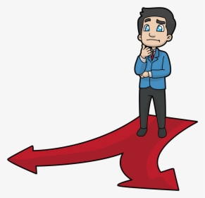 File Thinking Of Career - Cartoon Thinking Man Png, Transparent Png, Free Download